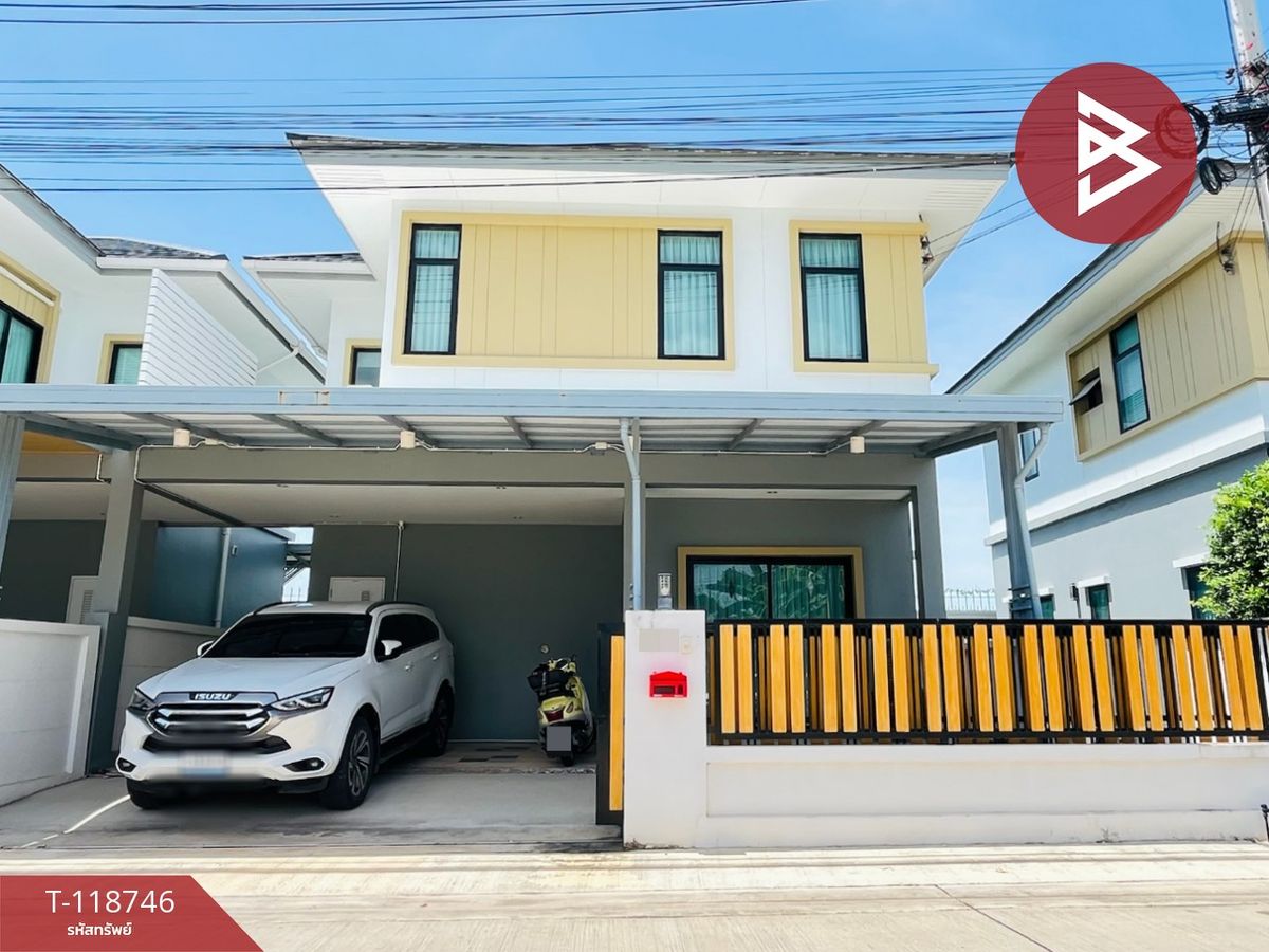 ขายบ้านสมุทรสงคราม : ขายบ้านเดี่ยว หมู่บ้านสิริน แม่กลอง สมุทรสงคราม ใจกลางเมือง พร้อมอยู่