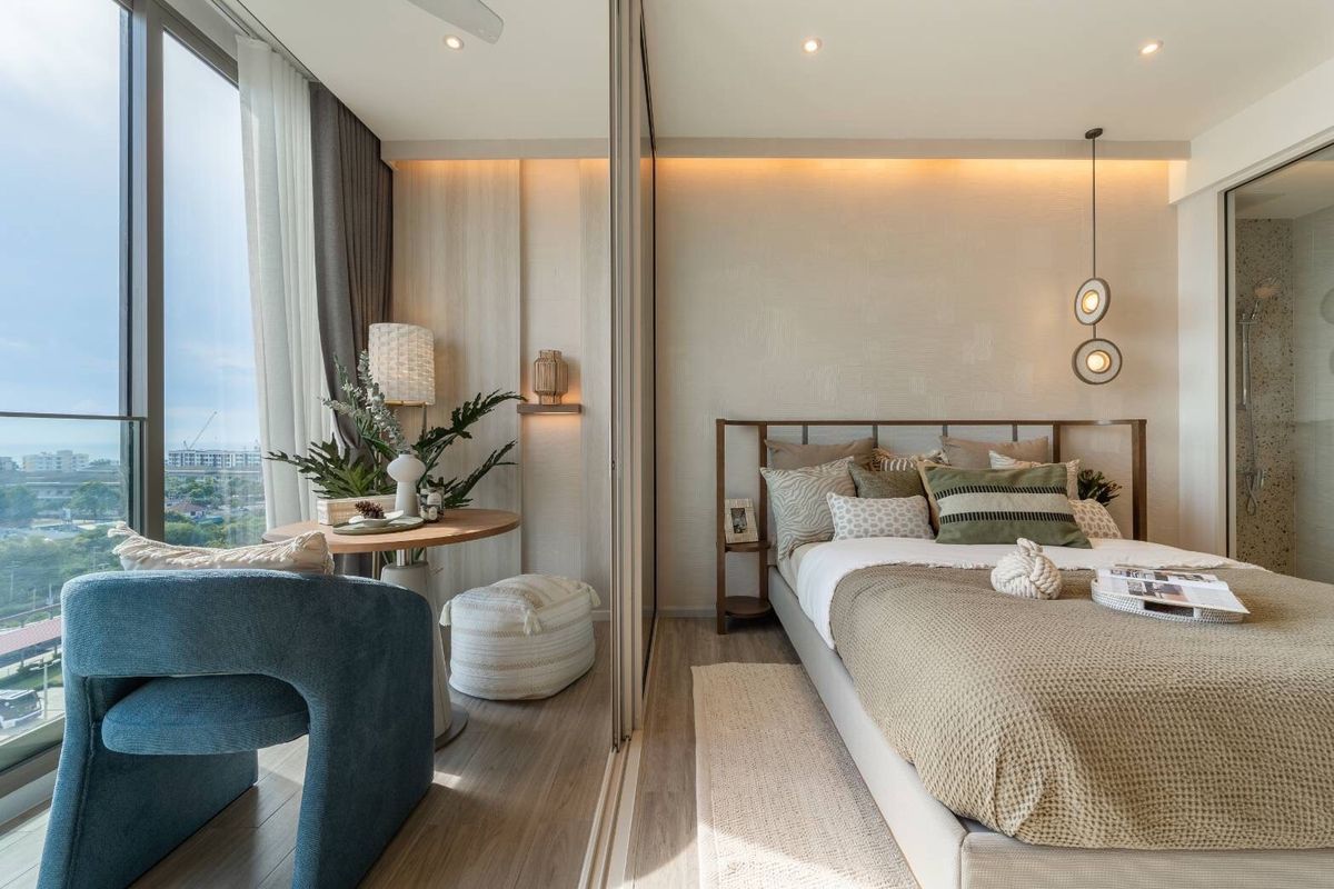 คอนโดหัวหิน ประจวบคีรีขันธ์ : condo for rent HuaHin Vaha 1bed 1 bath 28 sqm HuaHin