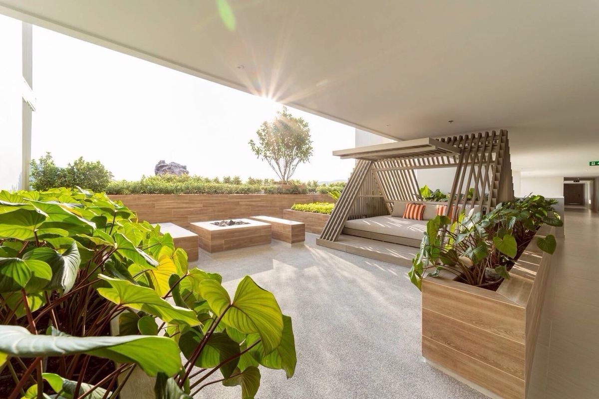 คอนโดหัวหิน ประจวบคีรีขันธ์ : condo for rent HuaHin Vaha 1bed 1 bath 28 sqm HuaHin