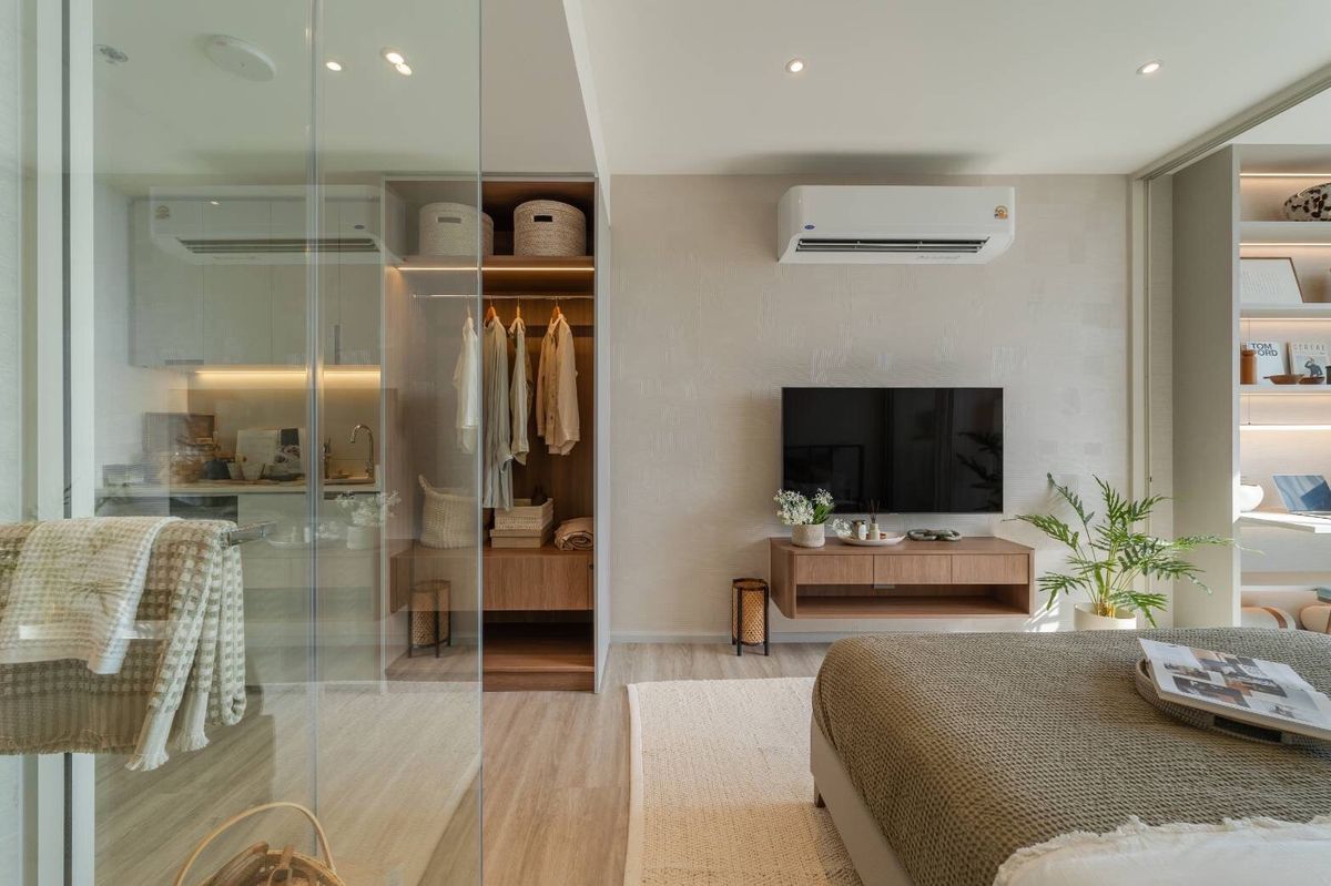 คอนโดหัวหิน ประจวบคีรีขันธ์ : condo for rent HuaHin Vaha 1bed 1 bath 28 sqm HuaHin