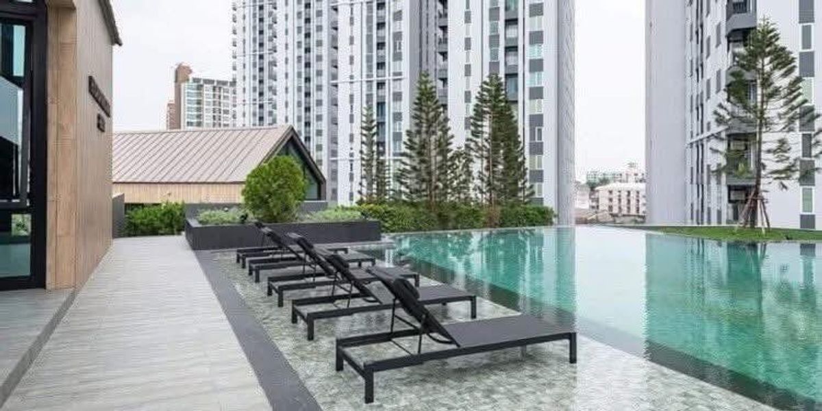 ให้เช่าคอนโดรัชดา ห้วยขวาง : ให้เช่า ✨ Chapter One Eco Ratchada - Huai Khwang ✨ เฟอร์นิเจอร์ และ เครื่องใช้ไฟฟ้าครบ ใกล้ MRT ห้วยขวาง