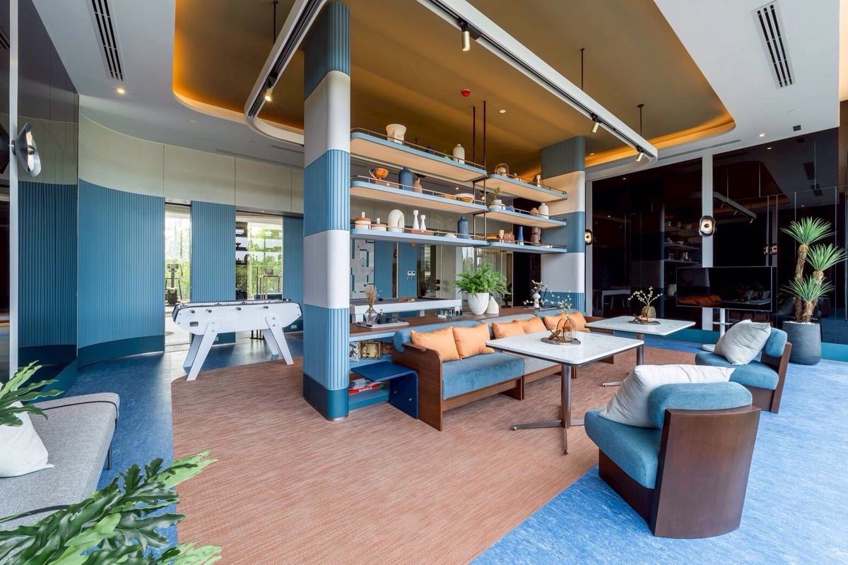 คอนโดหัวหิน ประจวบคีรีขันธ์ : condo for rent HuaHin Vaha 1bed 1 bath 28 sqm HuaHin