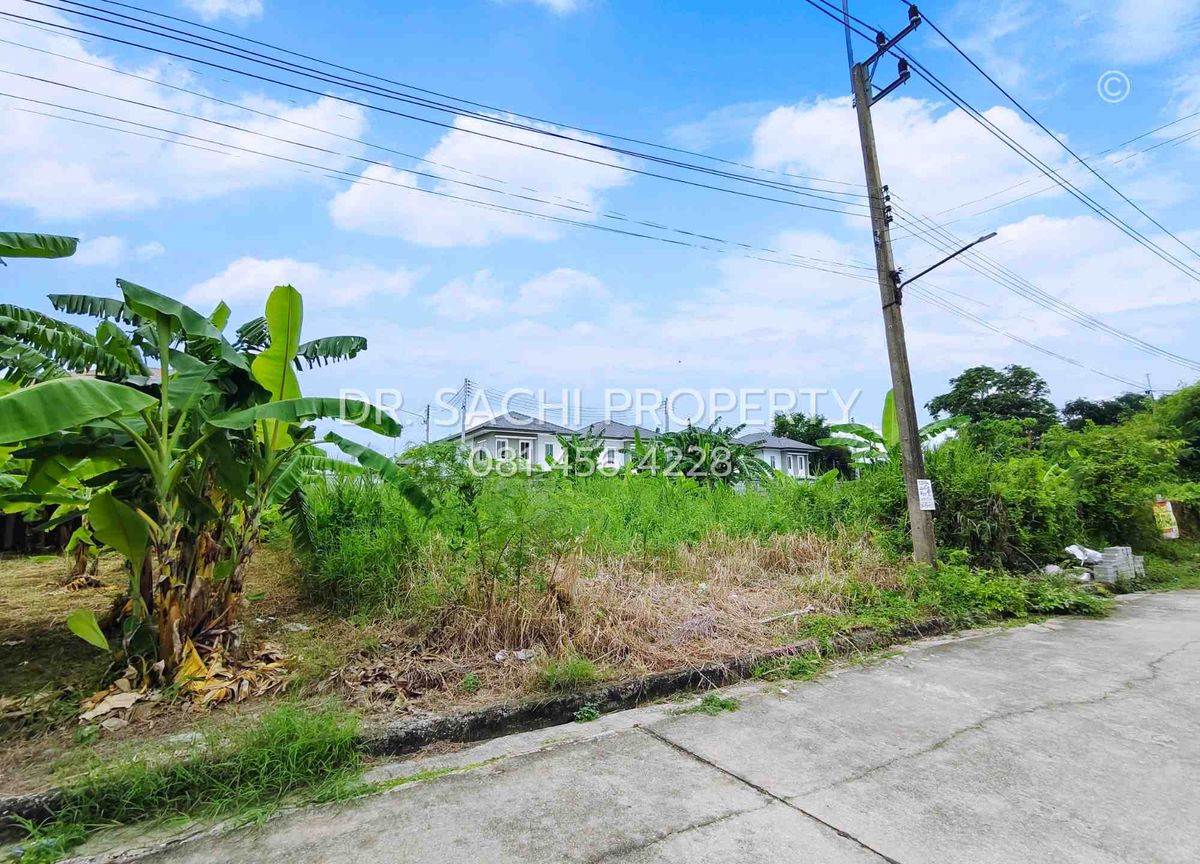 ขายที่ดินปทุมธานี รังสิต ธรรมศาสตร์ : ขายที่ดินเปล่า 76 ตรว. หมู่บ้านปาริชาติ 345 ต.บางคูวัด อ.เมือง จ.ปทุมธานี