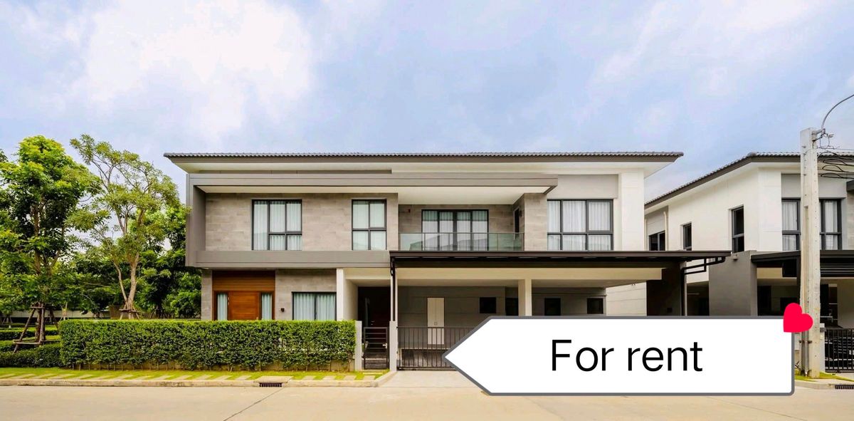 ให้เช่าบ้านบางนา แบริ่ง ลาซาล : 🔥🔥 House for Rent The City  Bangna 🔥🔥 Nearby Mega bangna