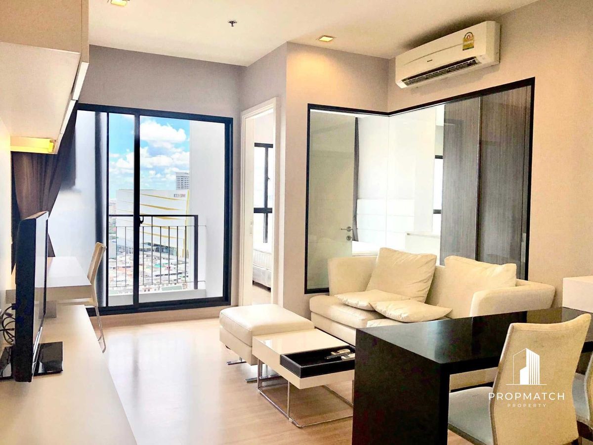 ให้เช่าคอนโดวงเวียนใหญ่ เจริญนคร : ✨Flash Deal ✨Urbano Absolute Sathon-Taksin( 1Bed 1Bath 38SQM.) แต่งครบพร้อมอยู่ !! เพียง18,000 บาทต่อเดือน Tel.0981315848 @propmatch