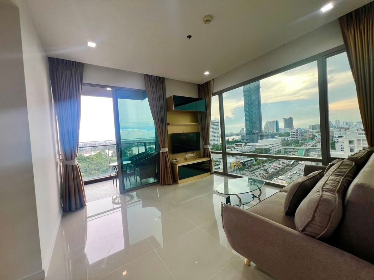 ให้เช่าคอนโดพระราม 3 สาธุประดิษฐ์ : ให้เช่า StarView สองห้องนอนขนาด 82 ตร.ม. ย่านพระราม 3 ในราคาเพียง 35K 🔥🔥