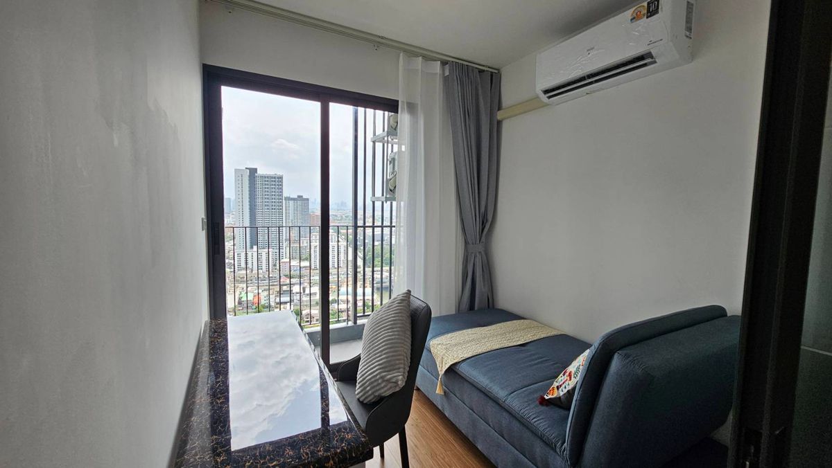 For RentCondoRamkhamhaeng, Hua Mak : For rent 📍 The Livin Ramkhamhaeng 📍 Fully furnished and equipped, near MRT Lam Sali