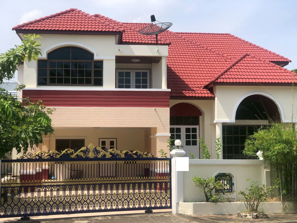 ขายบ้านสมุทรปราการ สำโรง : 176ตรว 5นอน6น้ำ4จอด บ้านเดี่ยว 2 ชั้น ปรีชา ศรีนครินทร์ หนามแดง บางพลี 