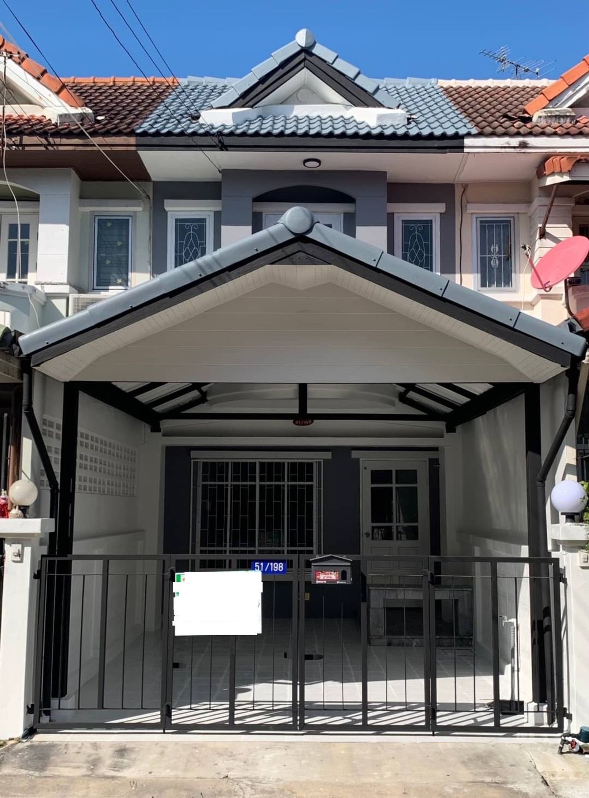 ให้เช่าทาวน์โฮมมีนบุรี-ร่มเกล้า : 🏡 🌈  ให้เช่าทาวน์เฮ้าส์ 2 ชั้นหมู่บ้านเมืองประชา ซอย 50 ถนนหทัยราษฎร์ 35   รีโนเวทใหม่พร้อมอยู่  🌈🏡