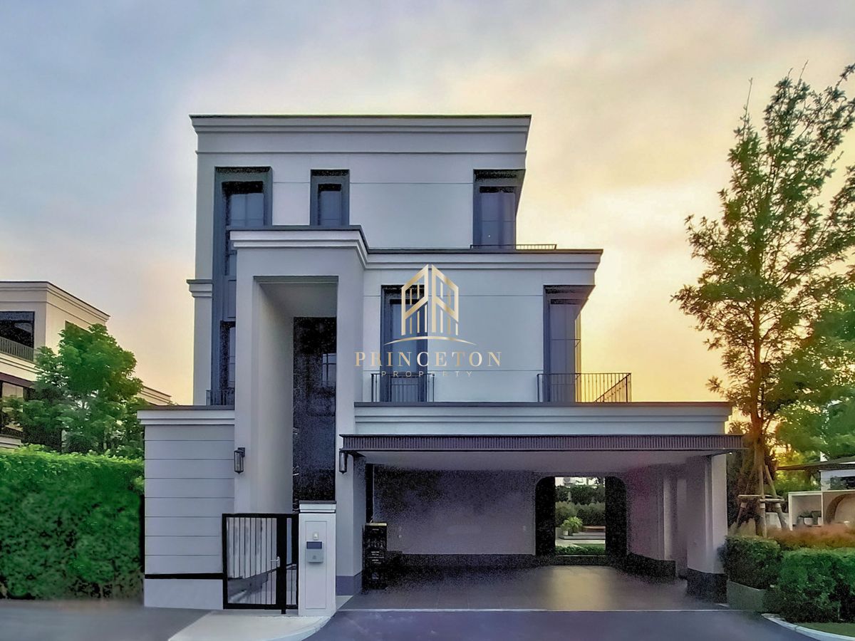 ขายบ้านพัฒนาการ ศรีนครินทร์ : ขายบ้าน 3 ชั้น โครงการมอลตัน เกทส์ กรุงเทพกรีฑา 📞092-425244 Malton Gates Krungthep Kreetha