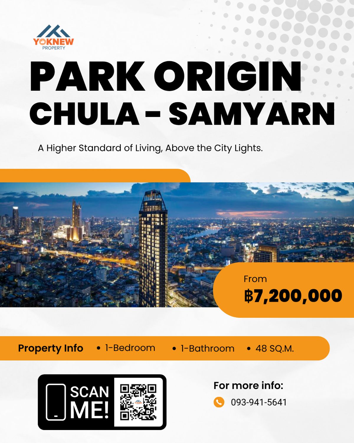 ขายคอนโดสยาม จุฬา สามย่าน : 🏙 Park Origin จุฬา–สามย่าน | คอนโดชั้นสูง วิวสวย แต่งครบ ใกล้ MRT!