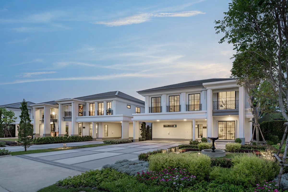 For SaleHouseSeri Thai, Ramkhamhaeng Nida : Selling a sample house, Setthasiri Seri Thai - a luxury house that comes with the hottest location of 2025