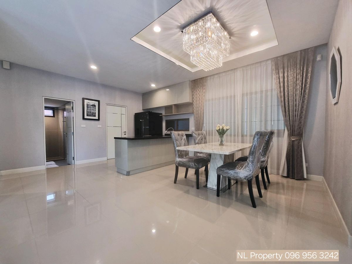 ขายบ้านนวมินทร์ รามอินทรา : เศรษฐสิริ พหล-วัชรพล ทำเลดีใกล้คลับเฮ้าส์👍บ้านสวยมาก  ตกแต่งพร้อมอยู่