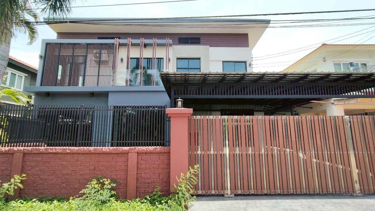 บ้านพระราม 2 บางขุนเทียน : 🏡 ขาย / เช่า บ้านเดี่ยว 2 ชั้น Renovate ใหม่ทั้งหลัง สไตล์ Modern Loft | พร้อมเข้าอยู่ | โครงสร้างแข็งแรง
