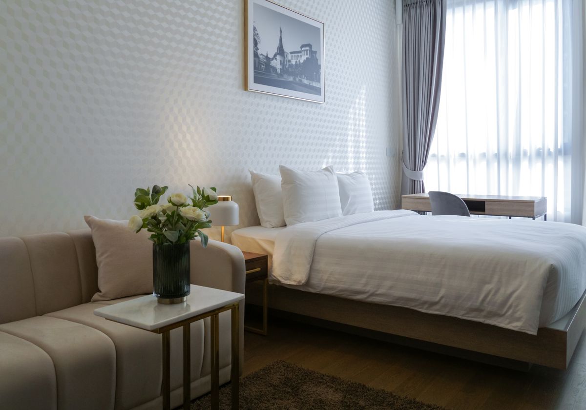 ให้เช่าคอนโดราชเทวี พญาไท : ให้เช่า park origin phayathai 1bed 25 sqm ตกแต่งสวย