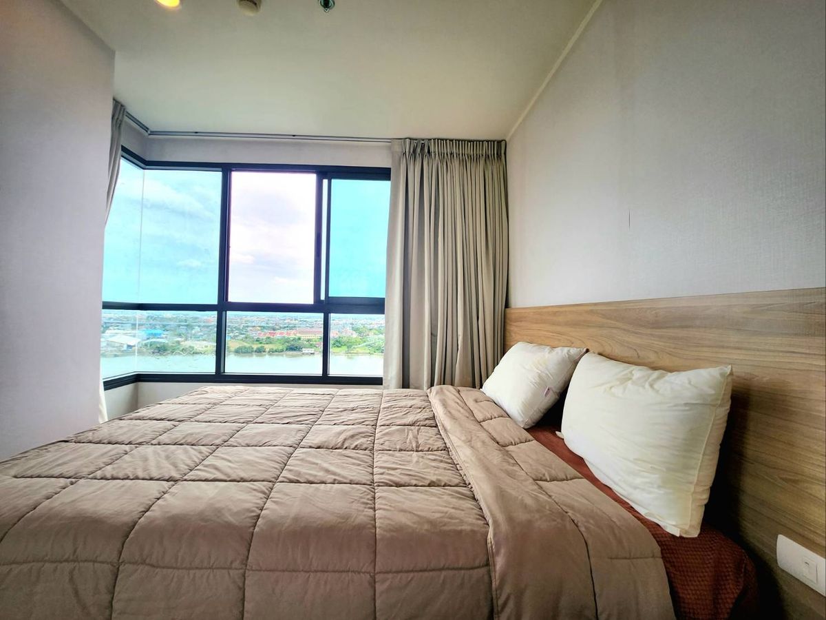 ให้เช่าคอนโดพระราม 3 สาธุประดิษฐ์ : ห้องใหม่ ไม่เคยปล่อยเช่าเลย วิวเเม่น้ำเจ้าพระยาสวยมาก เช่า 2 ห้องนอน 1 ห้องน้ำ ยู ดีไลท์ เรสซิเด้นซ์ ริเวอร์ฟร้อนท์ พระราม 3