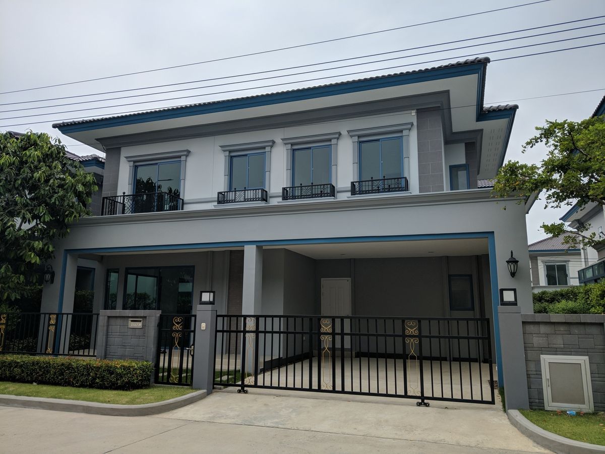 ขายบ้านบางแค เพชรเกษม : PK002 ขายบ้านเดี่ยวหรู แต่งครบ พร้อมเข้าอยู่ โครงการ Grandio บางแค