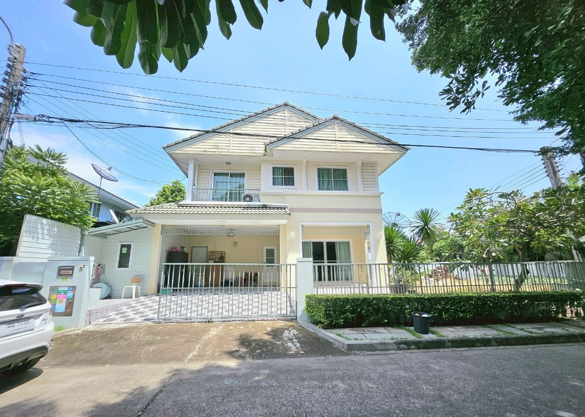 ขายบ้านพระราม 2 บางขุนเทียน : 🏡 ขายบ้าน หมู่บ้าน พฤกษ์ลดา 2 ท่าข้าม-พระราม 2 (Pruklada 2 Thakham-Rama 2) หัวมุม ขายตามสภาพ พร้อมอยู่ ใกล้โรงเรียน สวนกุหลาบธนบุรี