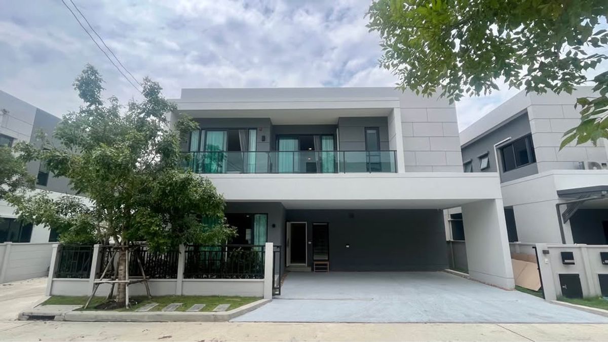 ให้เช่าบ้านบางนา แบริ่ง ลาซาล : 🏡BN052  ให้เช่าบ้านเดี่ยวสุดหรู ใกล้ Mega Bangna 1 กม. 🏡.  