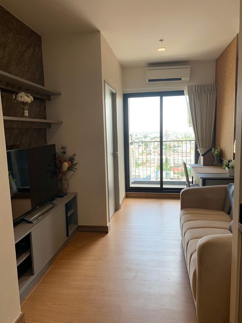 For RentCondoLadprao, Central Ladprao : 🔥For urgent rent 🔥Chapter One Midtown Lat Phrao 24, beautiful room, ready to move in, fully furnished, 100 meters from MRT Lat Phrao❗