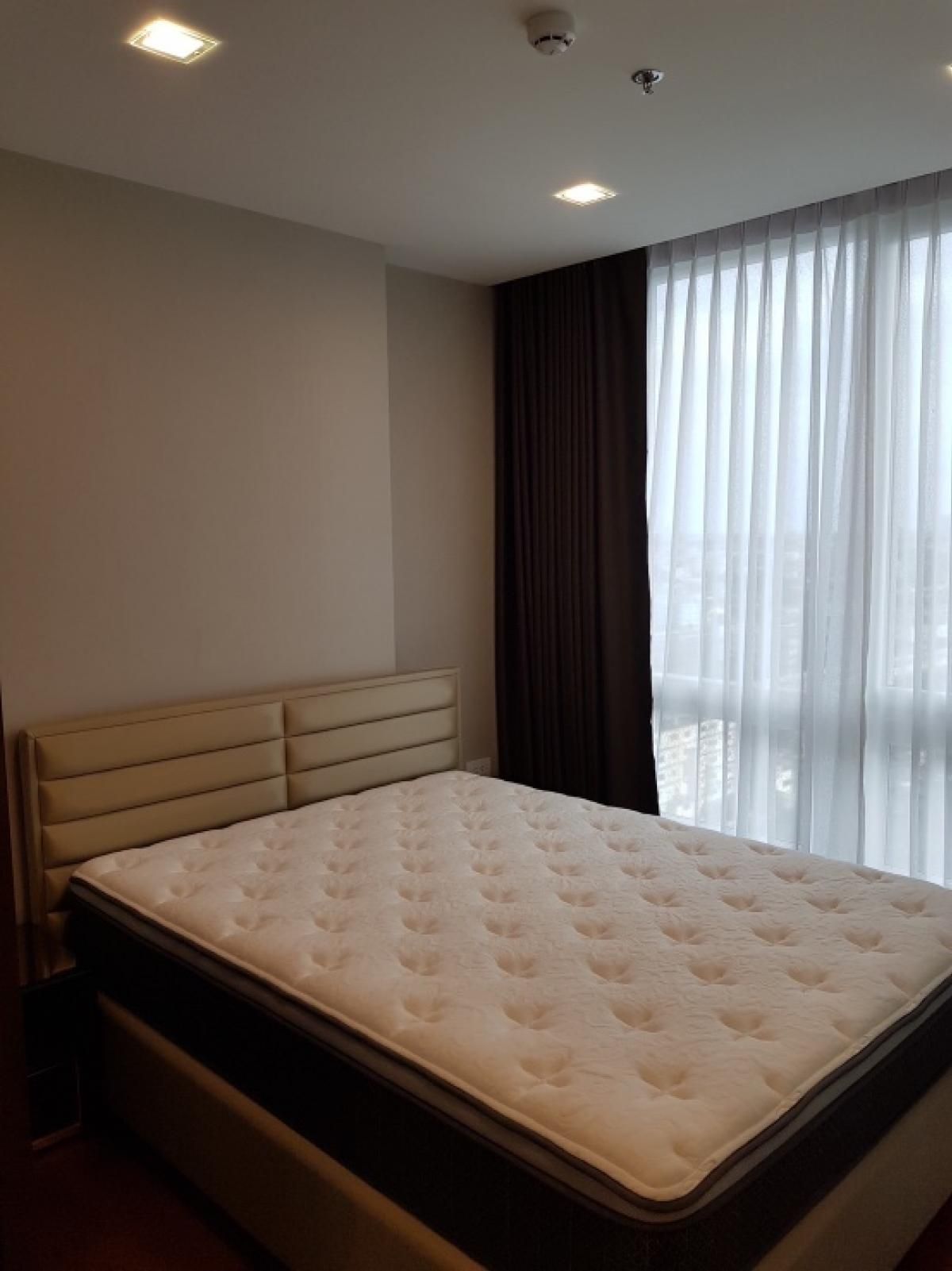 For RentCondoSamut Prakan,Samrong : For rent 📍 The Metropolis Samrong Interchange 📍Convenient transportation, near BTS Samrong, fully furnished and equipped with appliances.