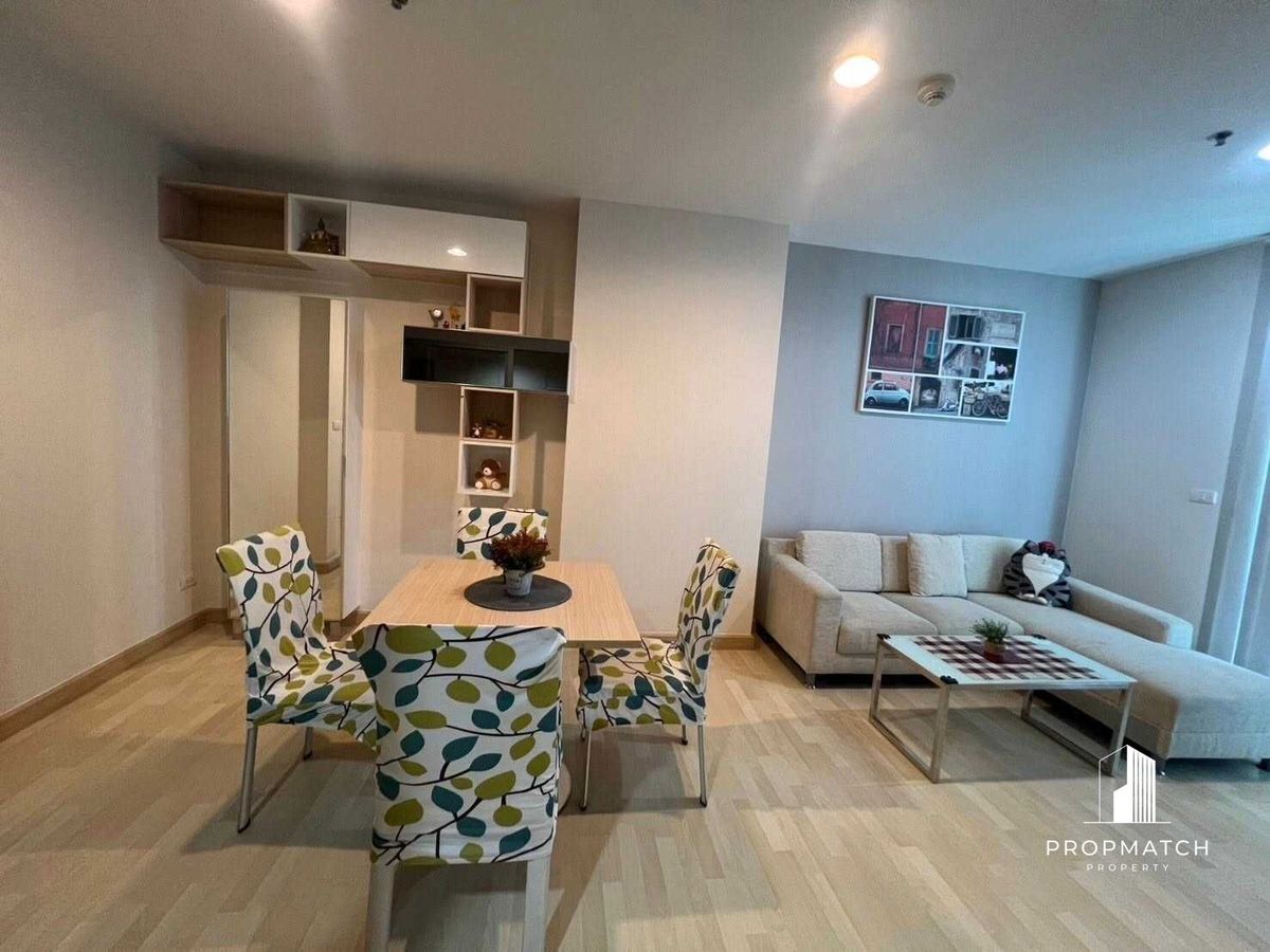 ให้เช่าคอนโดรัชดา ห้วยขวาง : ✨Flash Deal ✨Rhythm Ratchada( 1Bed 1Bath 45SQM.) แต่งครบพร้อมอยู่ !! เพียง 19,000บาทต่อเดือน Tel.0981315848 @propmatch