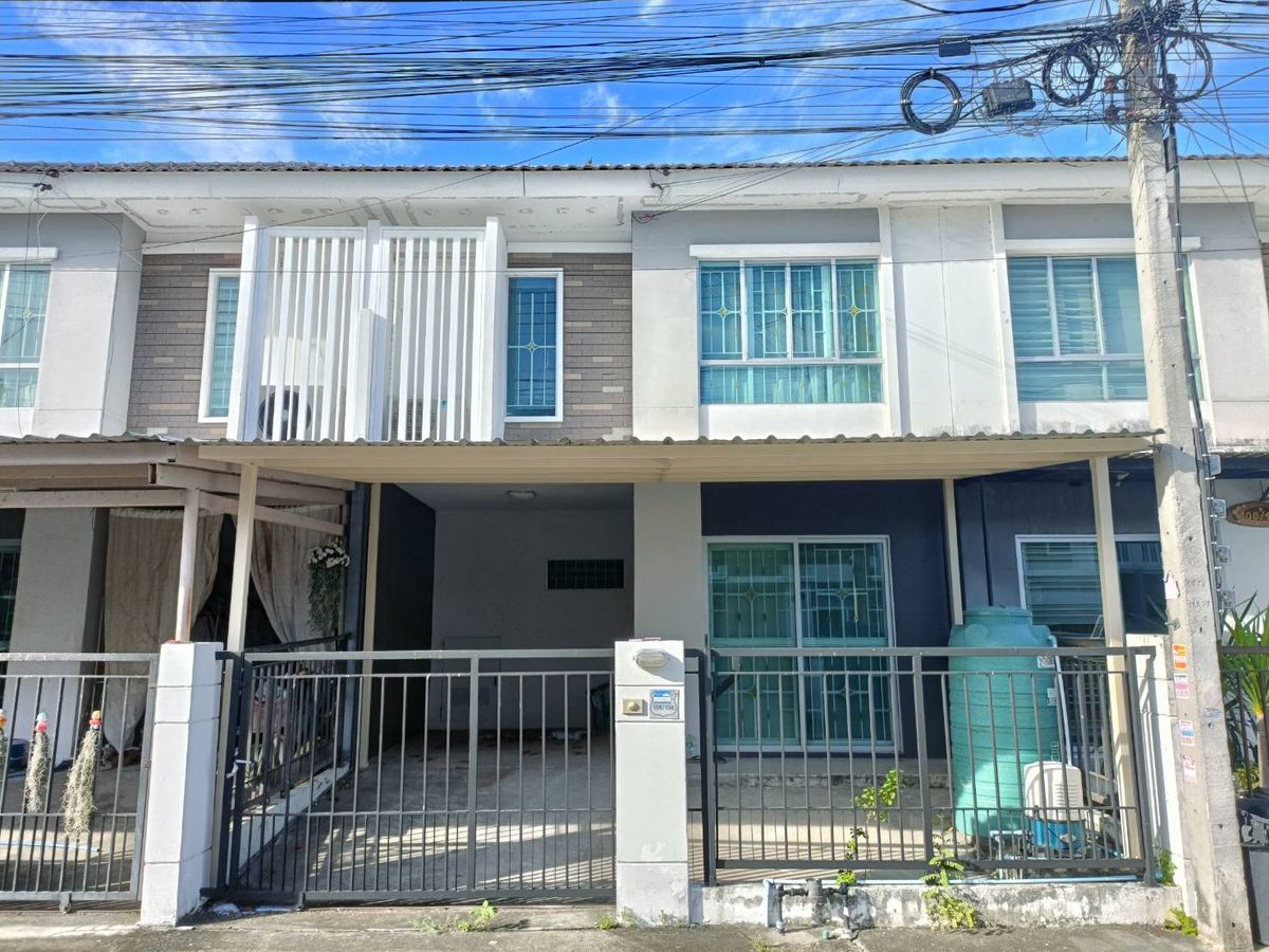 For RentTownhomeNakhon Pathom : Townhouse for rent, Pruksa Ville 56, new, ready to move in, next to Central Mahidol Salaya