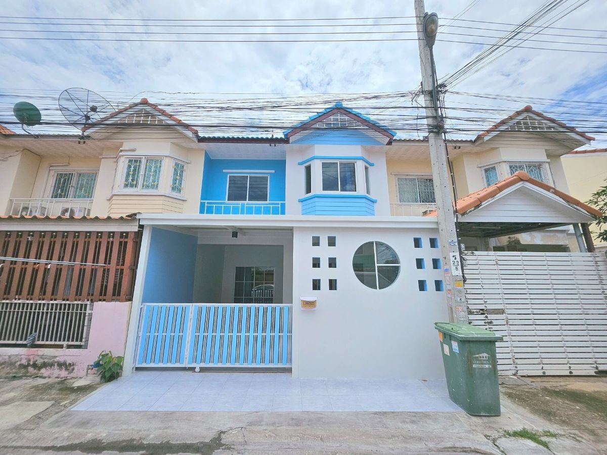 ขายทาวน์โฮมพระราม 2 บางขุนเทียน : 🏠ขาย ทาวน์เฮ้าส์ หมู่บ้าน พิศาล เทียนทะเล 20 โครงการ1 บ้านรีโนเวท พร้อมอยู่ 