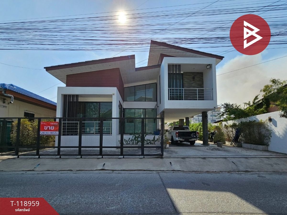 ขายทาวน์โฮมมหาชัย สมุทรสาคร : ขายทาวน์เฮ้าส์ หมู่บ้านแสนสุข1 บ้านบ่อ สมุทรสาคร