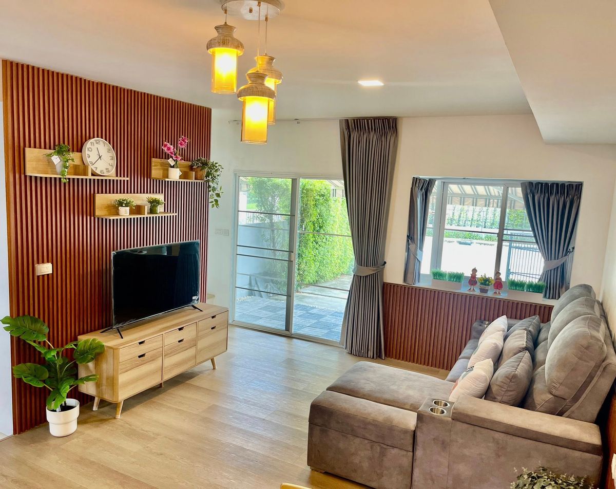 ให้เช่าทาวน์โฮมบางนา แบริ่ง ลาซาล : 🏡BN054  ให้เช่าทาวน์โฮม ใกล้ Mega Bangna 🏡.  "หมู่บ้าน INDY 4 บางนา กม7  (ENG Below 🇬🇧 | 简中在下方 🇨🇳)