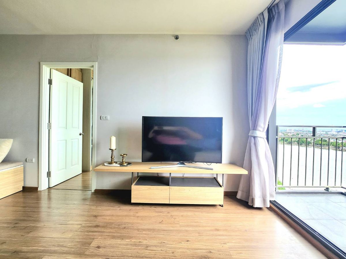 ให้เช่าคอนโดพระราม 3 สาธุประดิษฐ์ : ห้องใหม่ ไม่เคยปล่อยเช่าเลย วิวเเม่น้ำเจ้าพระยาสวยมาก เช่า 2 ห้องนอน 1 ห้องน้ำ ยู ดีไลท์ เรสซิเด้นซ์ ริเวอร์ฟร้อนท์ พระราม 3