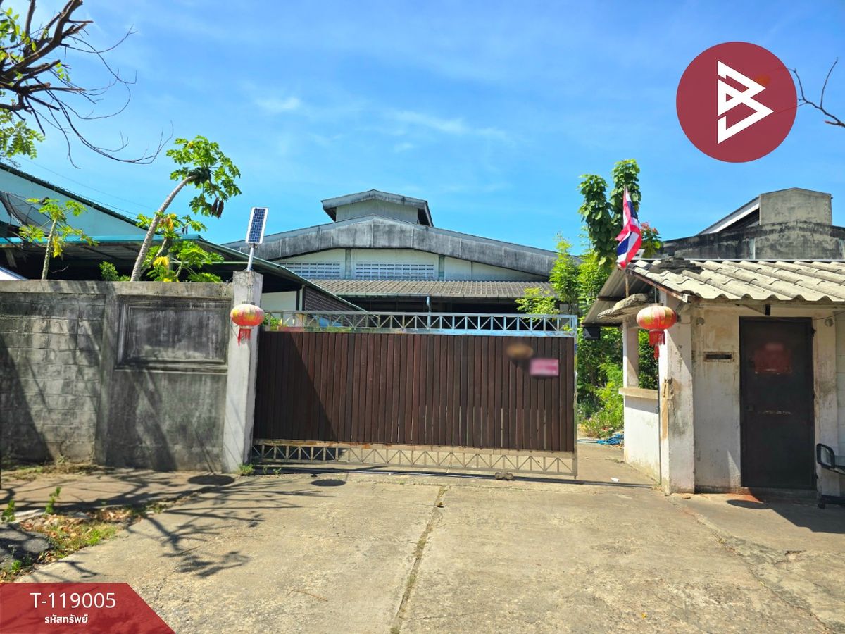 ขายโกดังมหาชัย สมุทรสาคร : ขายโกดังพร้อมที่ดิน เนื้อที่ 5 ไร่ 1 งาน 38 ตร.วา กระทุ่มแบน สมุทรสาคร