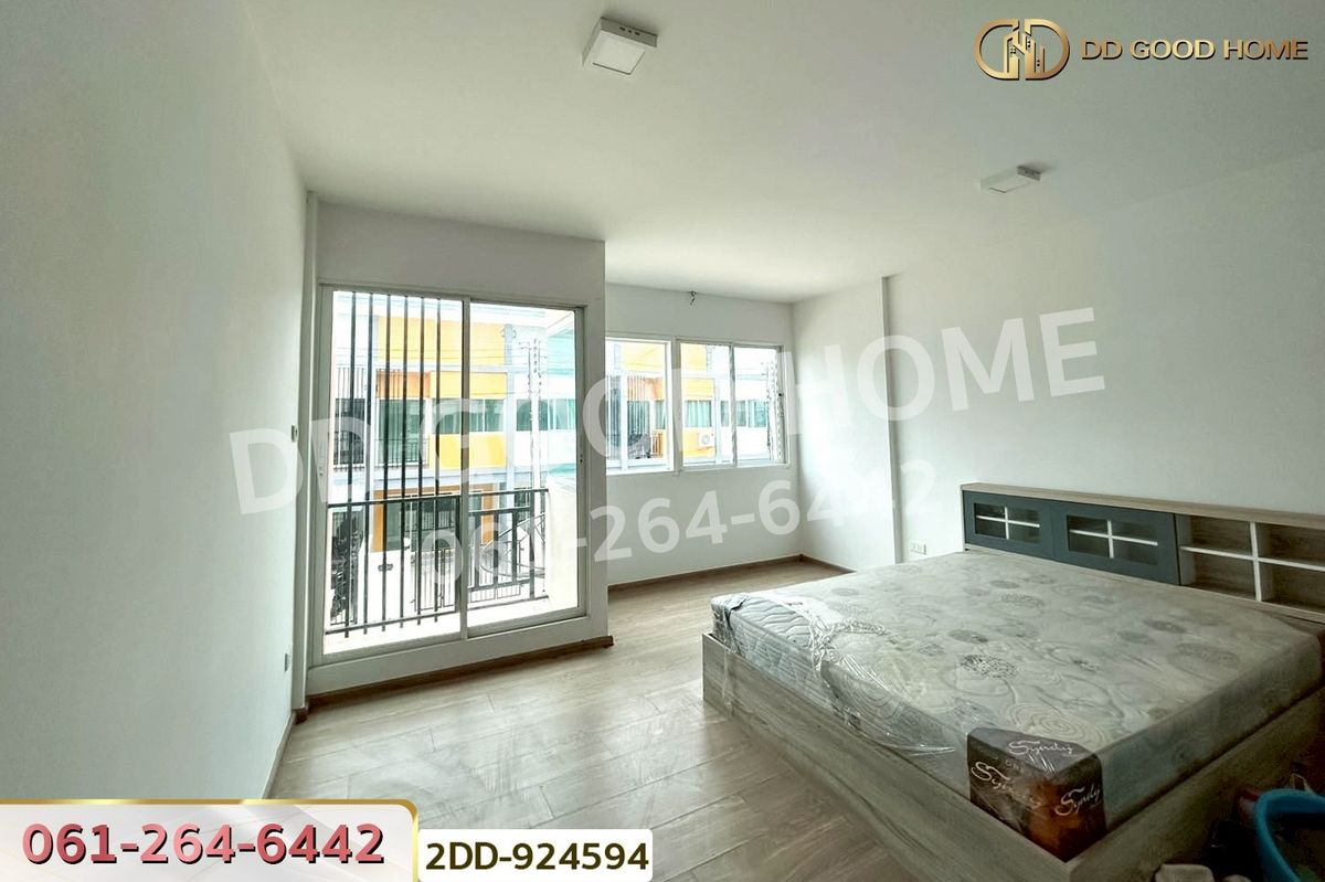 TownhomePathum Thani,Rangsit, Thammasat : 2DD-924594 K.C. Cluster Nimit-Mai Townhouse, near Lam Luk Ka District Office