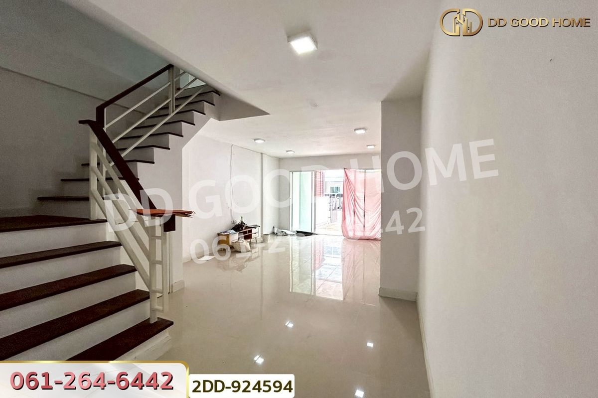TownhomePathum Thani,Rangsit, Thammasat : 2DD-924594 K.C. Cluster Nimit-Mai Townhouse, near Lam Luk Ka District Office