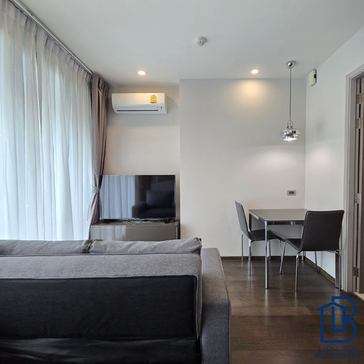 For RentCondoRatchathewi,Phayathai : ✅AVAILLELLE 10 September 2025✅ IDEO Q Siam - Ratchathewi 1 Bedroom Sliding Door 35 SQM. 20,000 THB PER MONTH