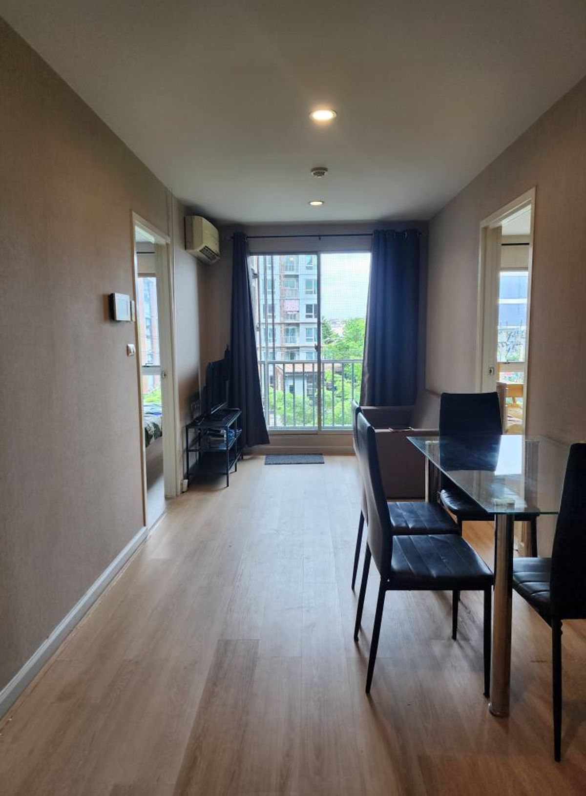 For RentCondoRatchadapisek, Huaikwang, Suttisan : Rent RR653 Privacy Ratchada-Sutthisan, beautiful room, 2 bedrooms near the Sutthisan MRT