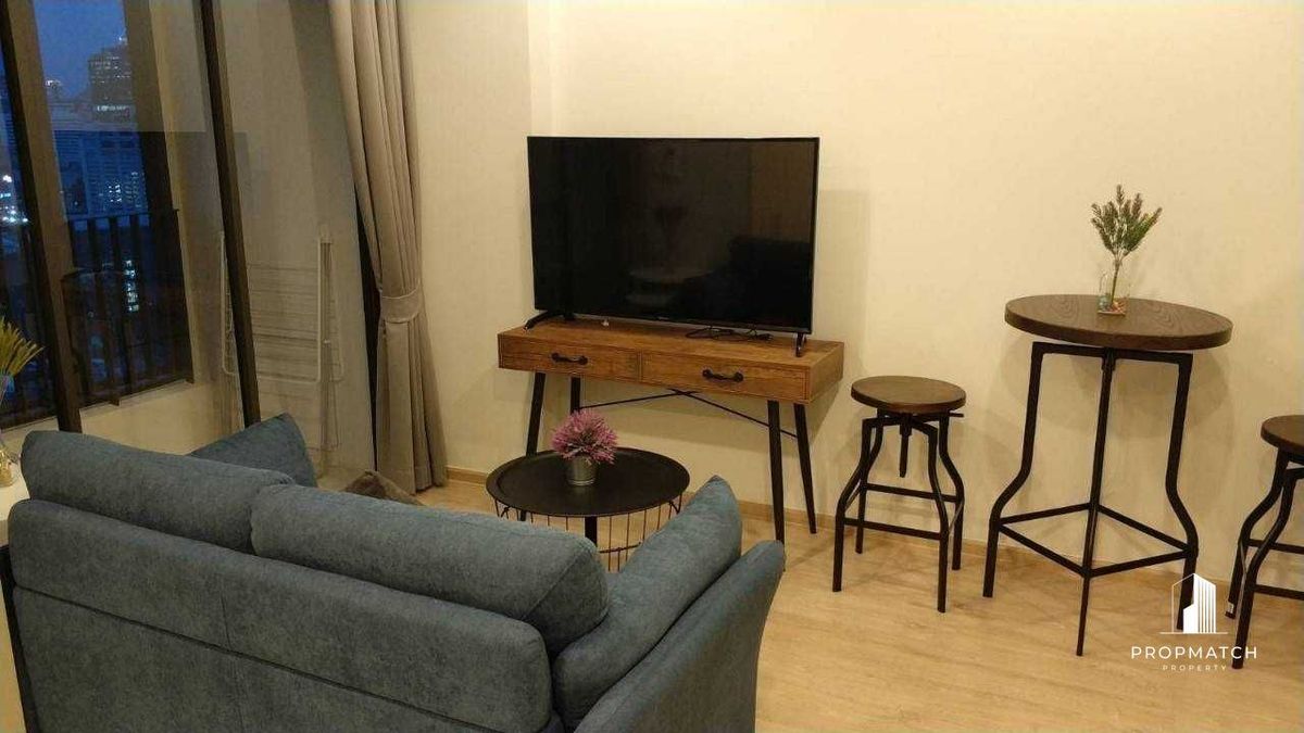 ให้เช่าคอนโดราชเทวี พญาไท : ✨Flash Deal ✨IDEO Q Rachatewi( 1Bed 1Bath 34SQM.) แต่งครบพร้อมอยู่ !! เพียง 23,000บาทต่อเดือน Tel.0981315848 @propmatch