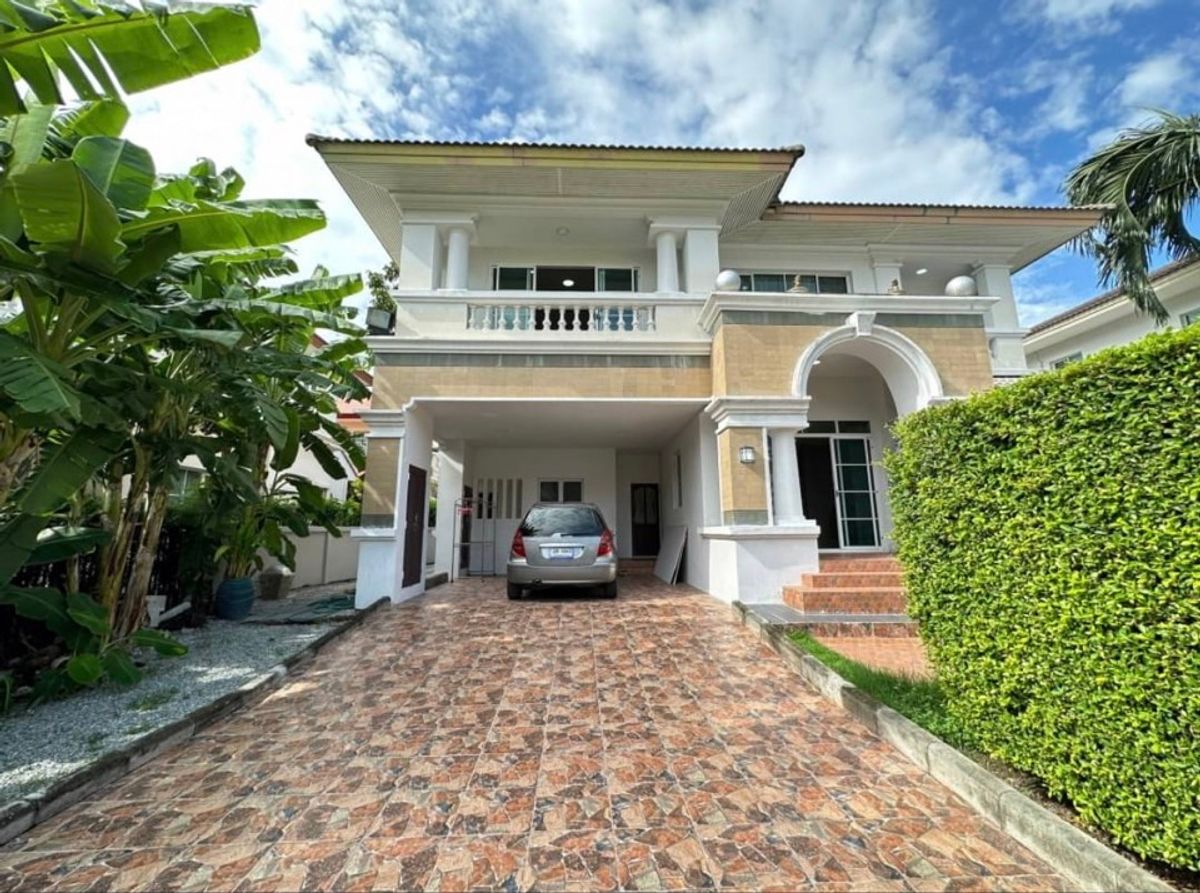 ให้เช่าบ้านลาดกระบัง สุวรรณภูมิ : Detached House for rent at Suanluang Pattanakarn 300sqm 5beds Fully Furnished