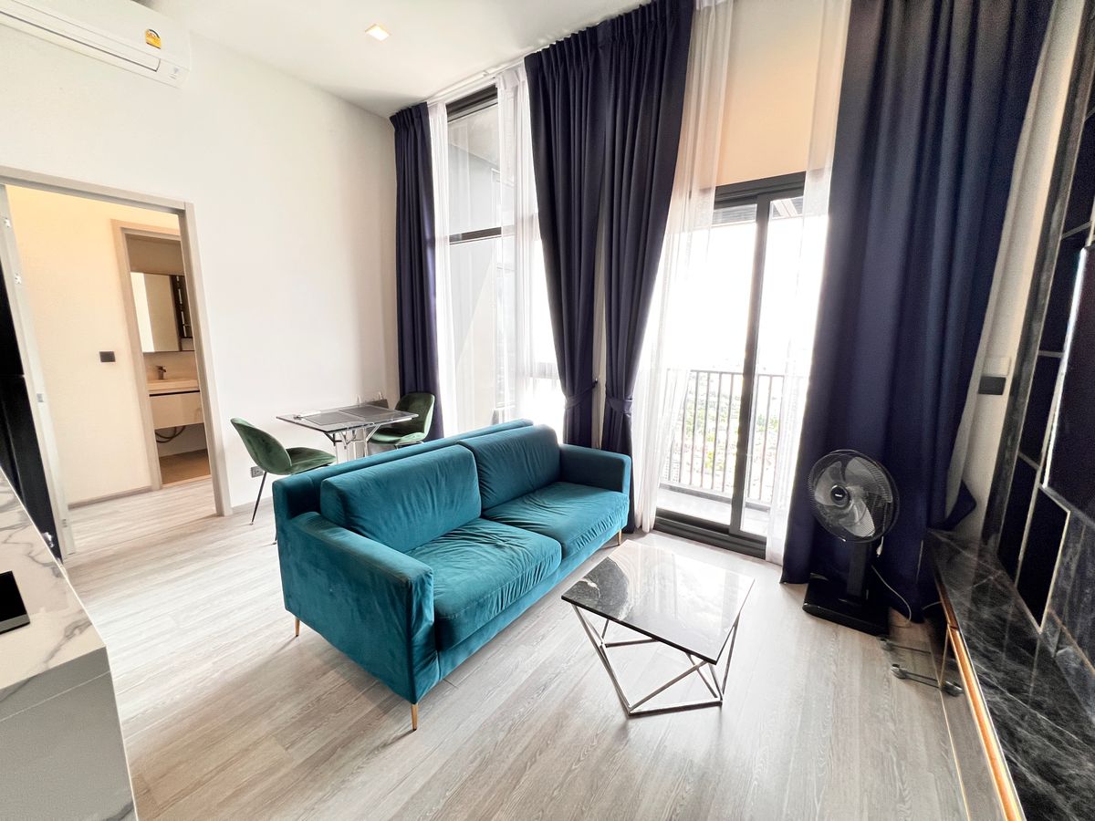 ให้เช่าคอนโดอ่อนนุช อุดมสุข : Nice & River view, High floor ❤️‍🔥 Negotiable ❤️‍🔥