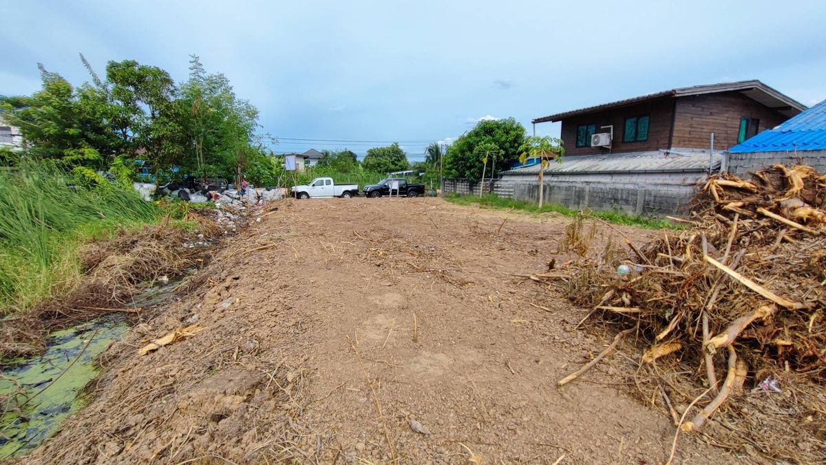 ขายที่ดินปทุมธานี รังสิต ธรรมศาสตร์ : ลงทุนคุ้มค่า! ที่ดินถมแล้ว ผังสีแดง กลางชุมชน ราคาสบายกระเป๋า ขายที่ดินเปล่า 135 ตร.ว. โครงการหมู่บ้านธรรมสุธีร์ ปทุมธานี (ซอย 7) – ถมแล้ว พร้อมต่อยอดทันที