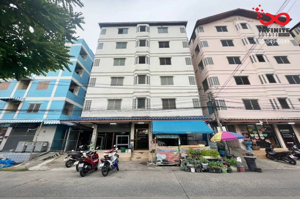 ขายปทุมธานี รังสิต ธรรมศาสตร์ : ขายอพาร์ทเม้นท์ 6 ชั้น 53 ห้อง ใกล้ตลาดไท นิคมนวนคร ทำเลทองคลองหลวง ปทุมธานี 