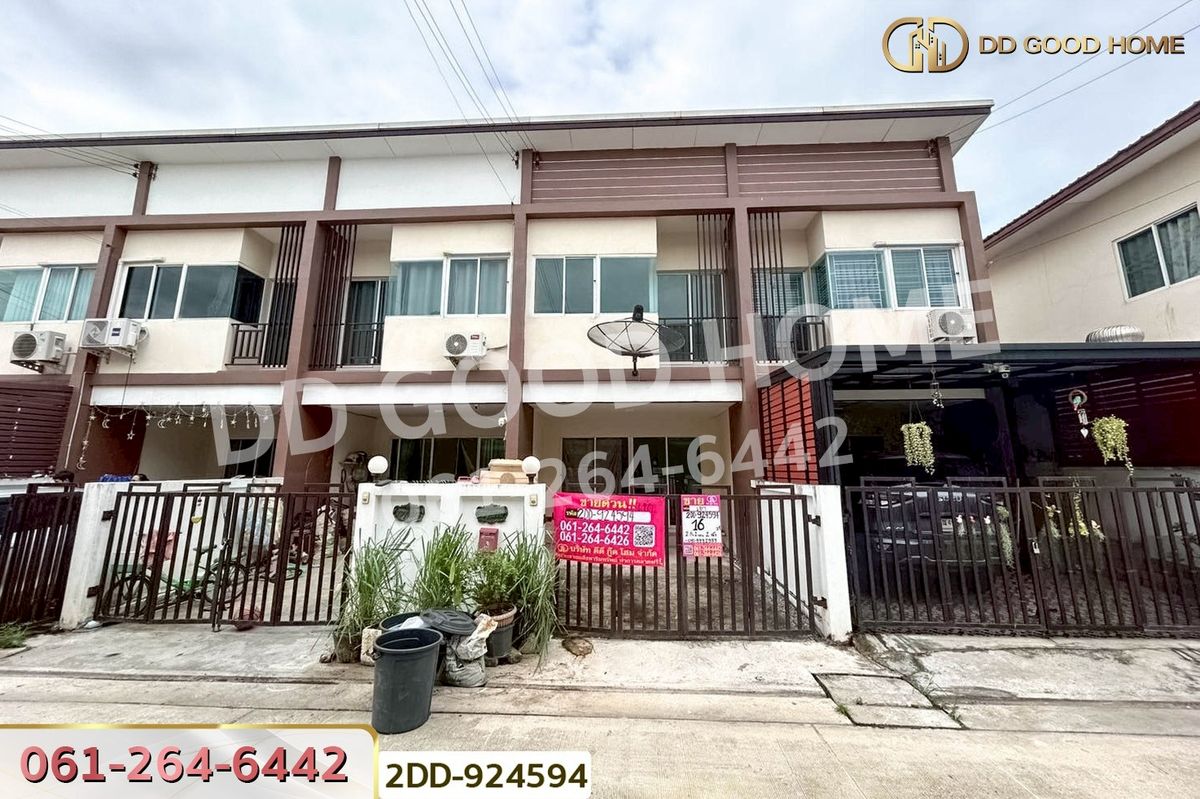 TownhomePathum Thani,Rangsit, Thammasat : 2DD-924594 K.C. Cluster Nimit-Mai Townhouse, near Lam Luk Ka District Office