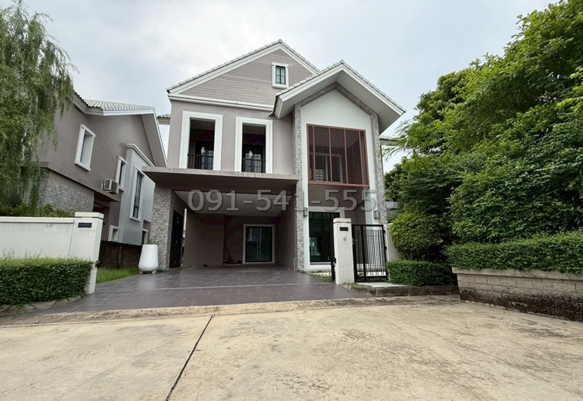 ขายบ้านนวมินทร์ รามอินทรา : ขายบ้านหรู หมู่บ้านมิลตัน เรสซิเดนซ์ รามอินทรา หลังใหญ่พิเศษ เงียบสงบเป็นส่วนตัว หลังสุดท้ายของซอย