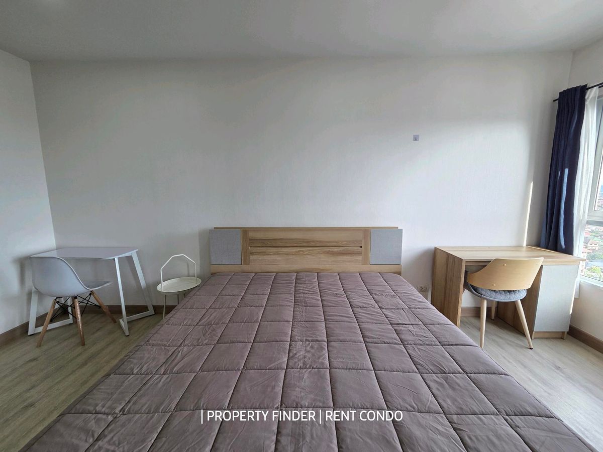 For RentCondoSamut Prakan,Samrong : Condo for rent Supalai Veranda Sukhumvit 117 Make an appointment to view the room 👉line:  @pfbkk