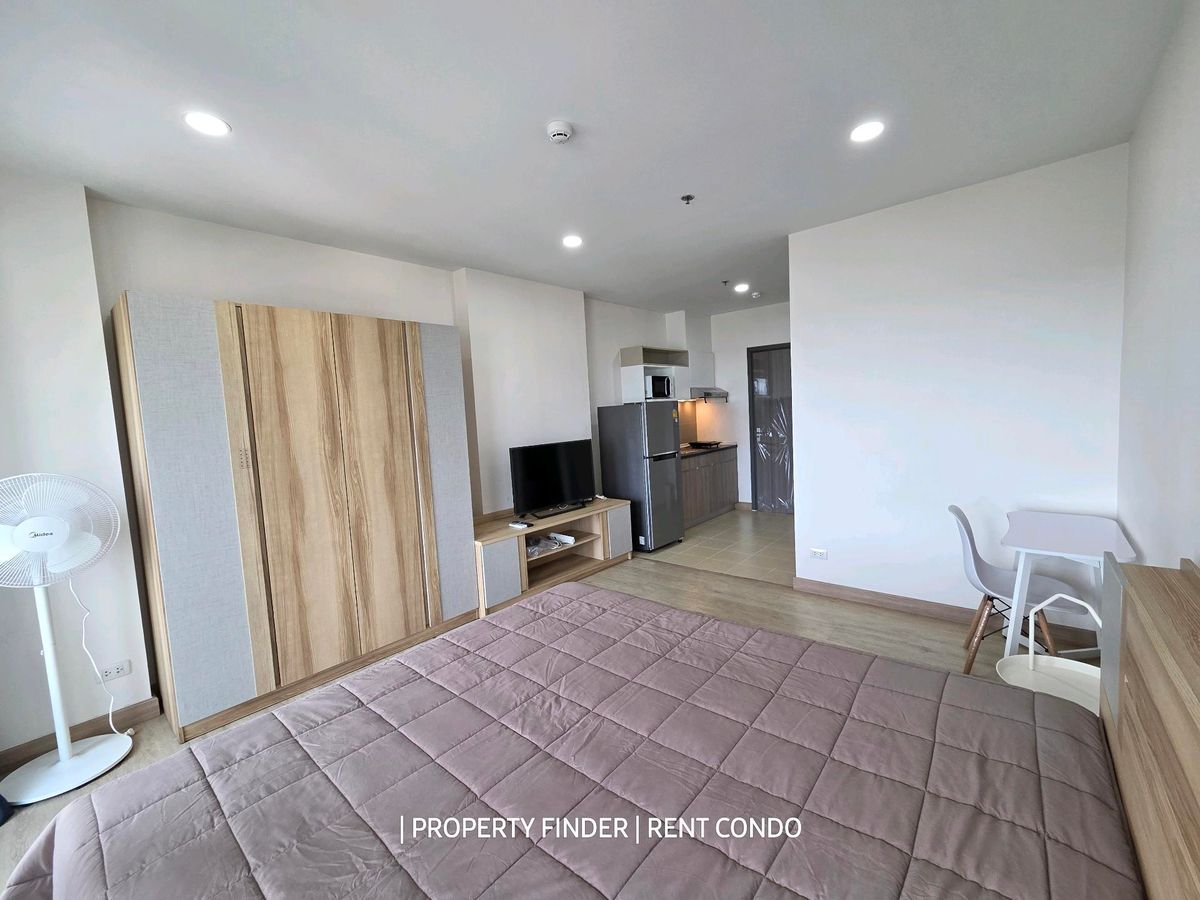 For RentCondoSamut Prakan,Samrong : Condo for rent Supalai Veranda Sukhumvit 117 Make an appointment to view the room 👉line:  @pfbkk