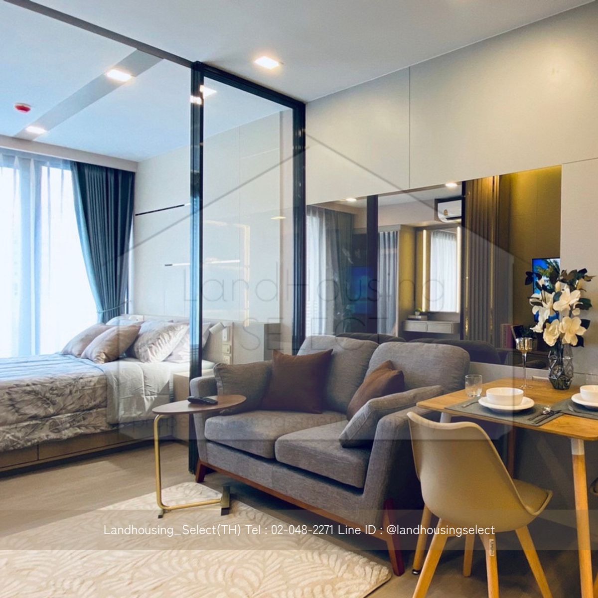 For RentCondoRama9, Petchburi, RCA : RENT !!! One9five Asoke-Rama9 / 1 Bedroom & Amp; 1 Bathroom - Landhouseing (Thailand)