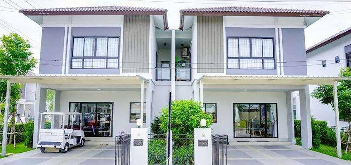 ให้เช่าบ้านเชียงใหม่ : บ้านในโครงการ ให้เช่าเดือนละ 18,500 บาท ใกล้โฮมโปรสันทรายเพียง 5 นาที No.11H592