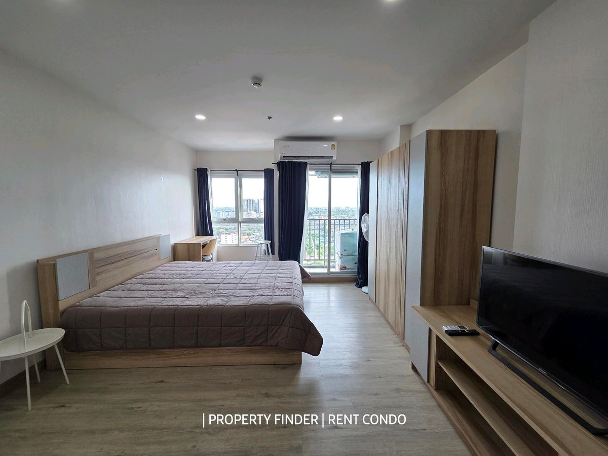 For RentCondoSamut Prakan,Samrong : Condo for rent Supalai Veranda Sukhumvit 117 Make an appointment to view the room 👉line:  @pfbkk