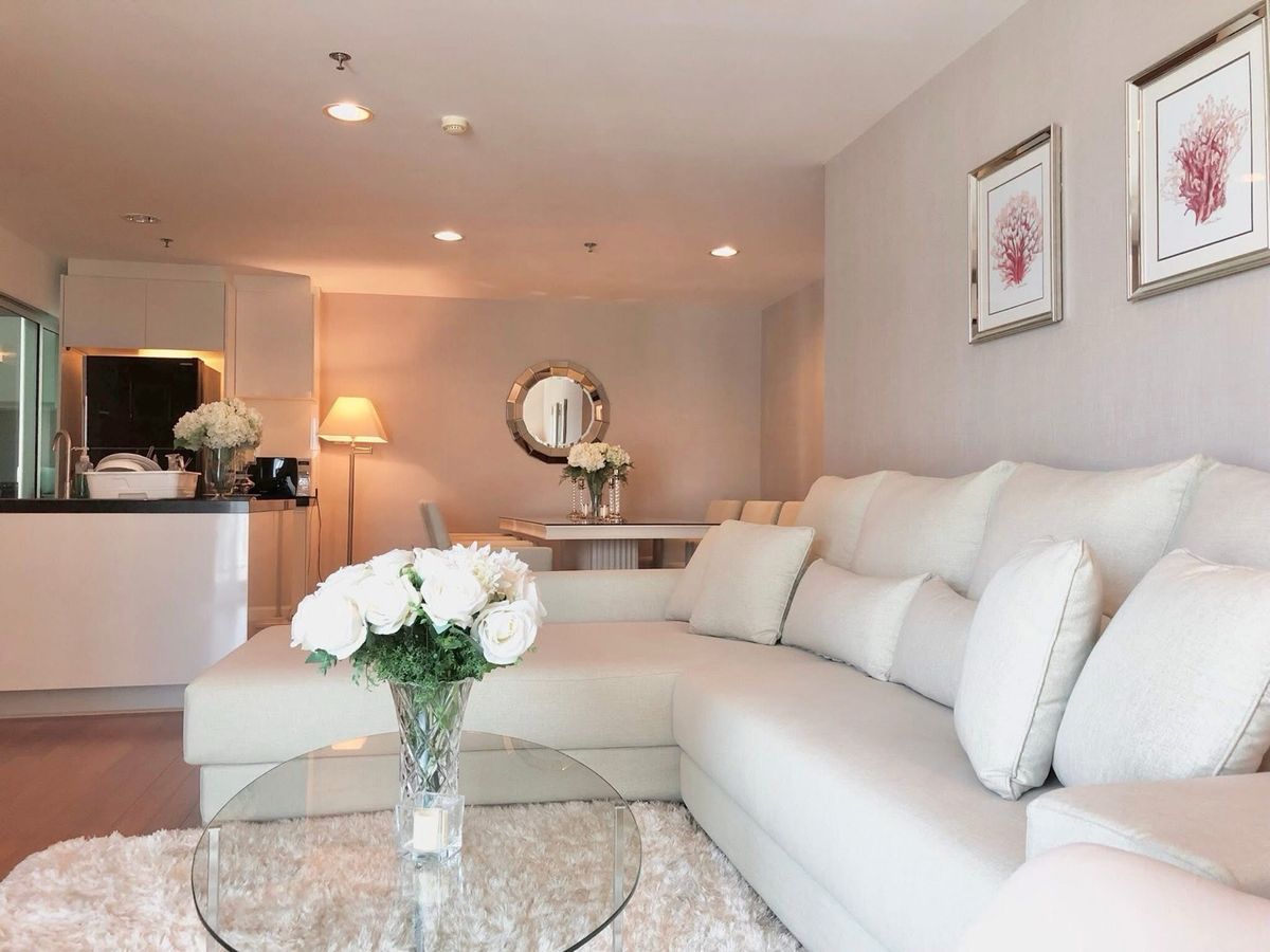 ให้เช่าคอนโดพระราม 9 เพชรบุรีตัดใหม่ RCA : Belle grand rama 9 / 2 bedrooms 1 bathroom/78sqm./ 45,000