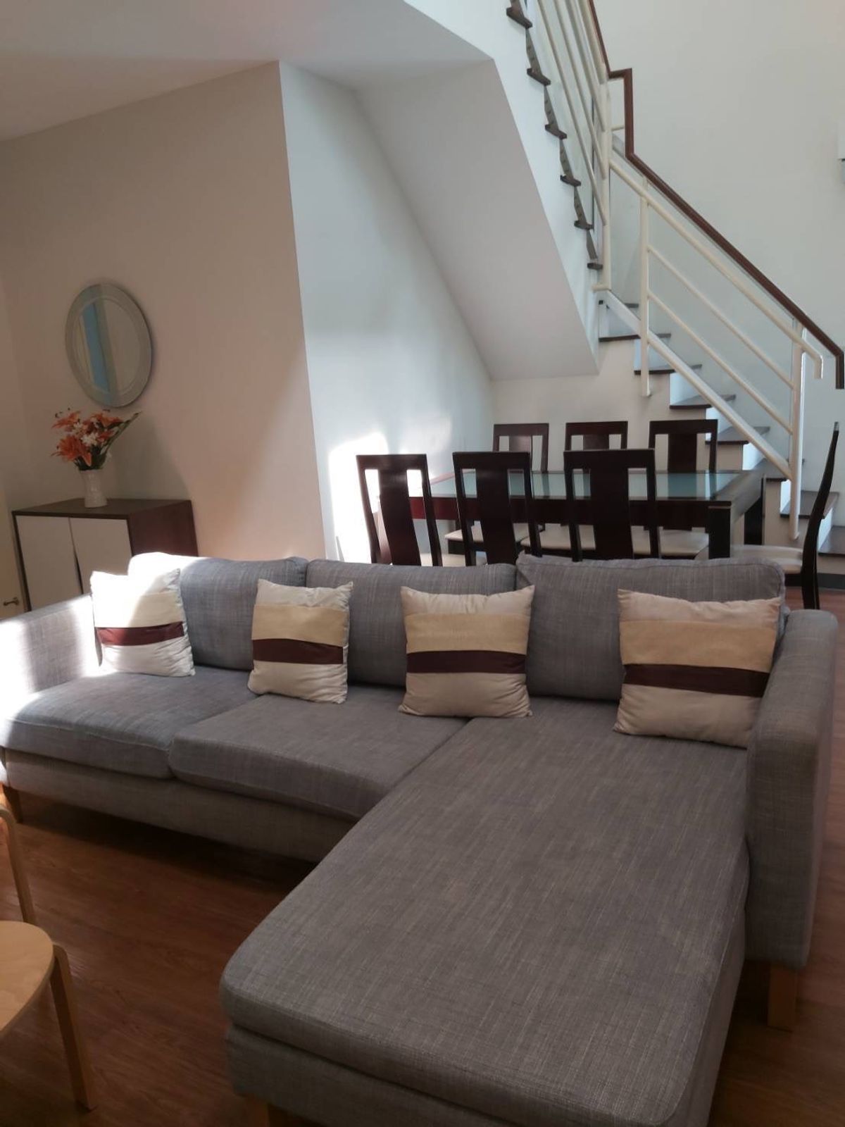 ให้เช่าคอนโดสุขุมวิท อโศก ทองหล่อ : For Rent K.House Thonglor25 area150sq.m. 3Brs 2 Stories 52k Fully Furnished 